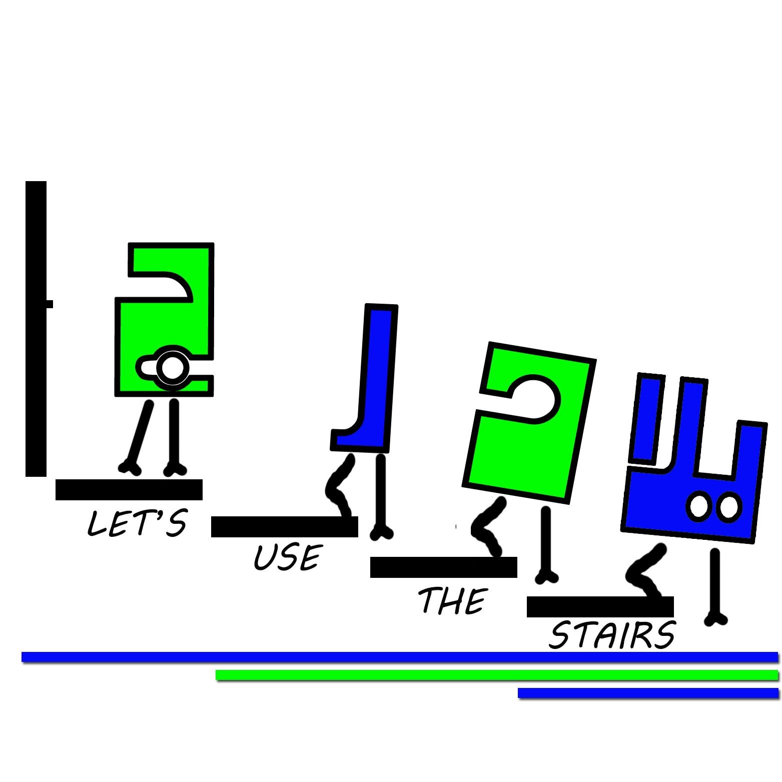 yalla_daraj's profile picture. ‏مبادرة تدعو لتشجيع وتوعية المجتمع بفوائد استخدام السلالم عوضاً عن المصاعد الكهربائية للوصول بالمجتمع لنمط حياة افضل.