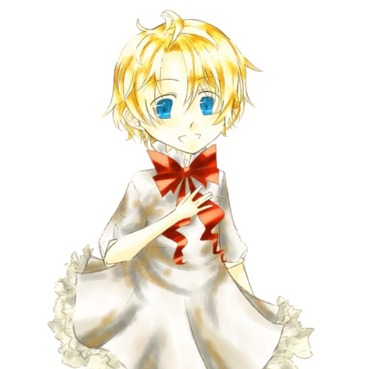 Hiya~! My name's Alfred Kirkland! It's really nice to meet you! I hope we can be friends! But not as good as my big brother an I are though~! [5 yrs old Alfred]