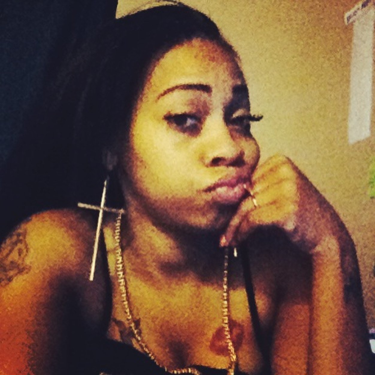 A_Dope_Biitch, Confident never Cocky, Keeps it G at all times no sugar coating, Pretty face but rough arnd the edges so there's ya WARNING! IG: INFAMOUS_BARBIEE