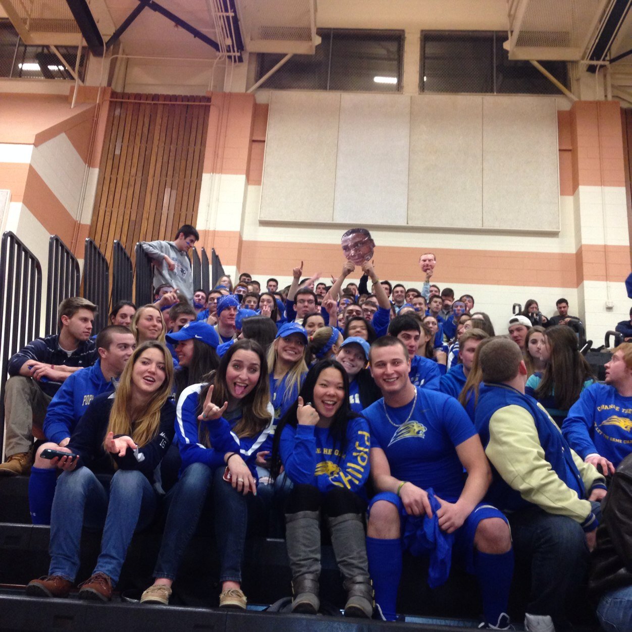 Fan section Of the St. John Paul II Lions #JPIILions