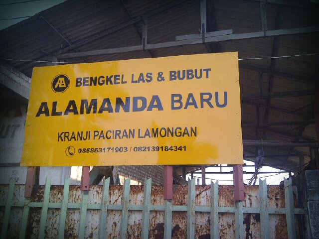 Alamandabaru's profile picture. ALAMANDABARU ' #Konstruksi #Pagarbesi #kanopi #Mesinperkakas #bubut #besitua | telp.085730607800 pin 25BBD055