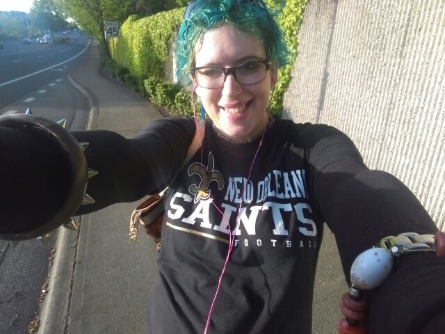 richmeanbitch45's profile picture. austim and blue hair cool style i love playboy bunnys and wwe along with nine inch nails dont judge me