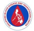 The Philippine Blood Disease and Transfusion Center is the gov't blood bank of the DOH. It aims to supply safe and adequate blood by conducting blood drives.