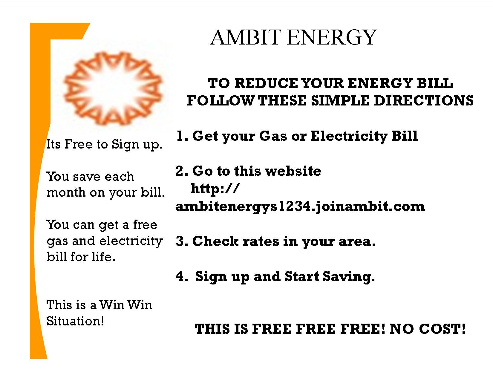 If you are interested in changing your financial future then contact me now!
 
http://t.co/tshSTWUvNU


ambitenergys1234@gmail.com