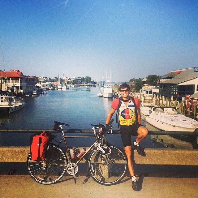 26 year old male cyclist and marathon runner that cycled across the United States from March 23 to May 18, 2014 to spread the message of Recovery