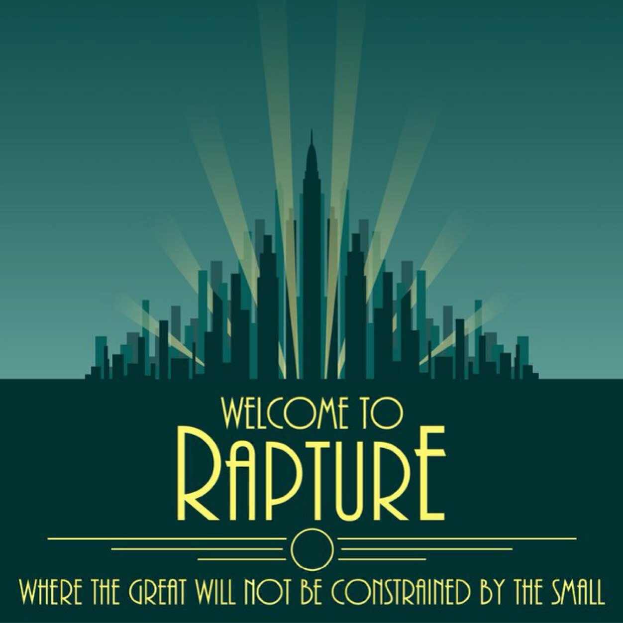 BioShock should be a true story. Todas las cosas buenas de esta tierra fluyen en Rapture