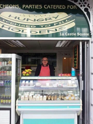 Tel - 01273 202067 Mob 07939 884100email - hungry_holdens@outlook.com Family run sandwich shop in the heart of Brighton. Parties and events catering available.