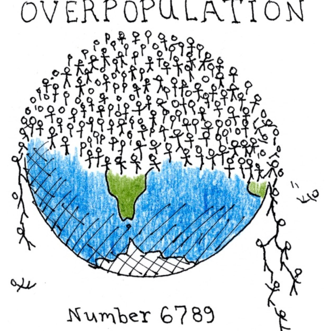 Step by step coming closer to a solution to overpopulation.