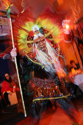 The Peña Pachamama is a magical oasis of great food, from Traditional Bolivian dishes, to Raw-Living Organic food—as well as great music, dance and performance.