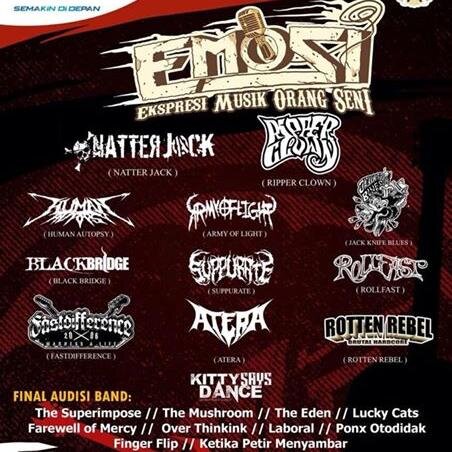 Ekspresi Musik Orang Seni | Fakultas Seni Rupa dan Desain