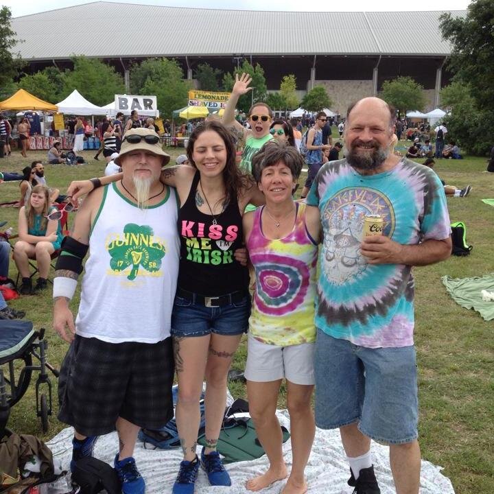 I'm the hippie on the right