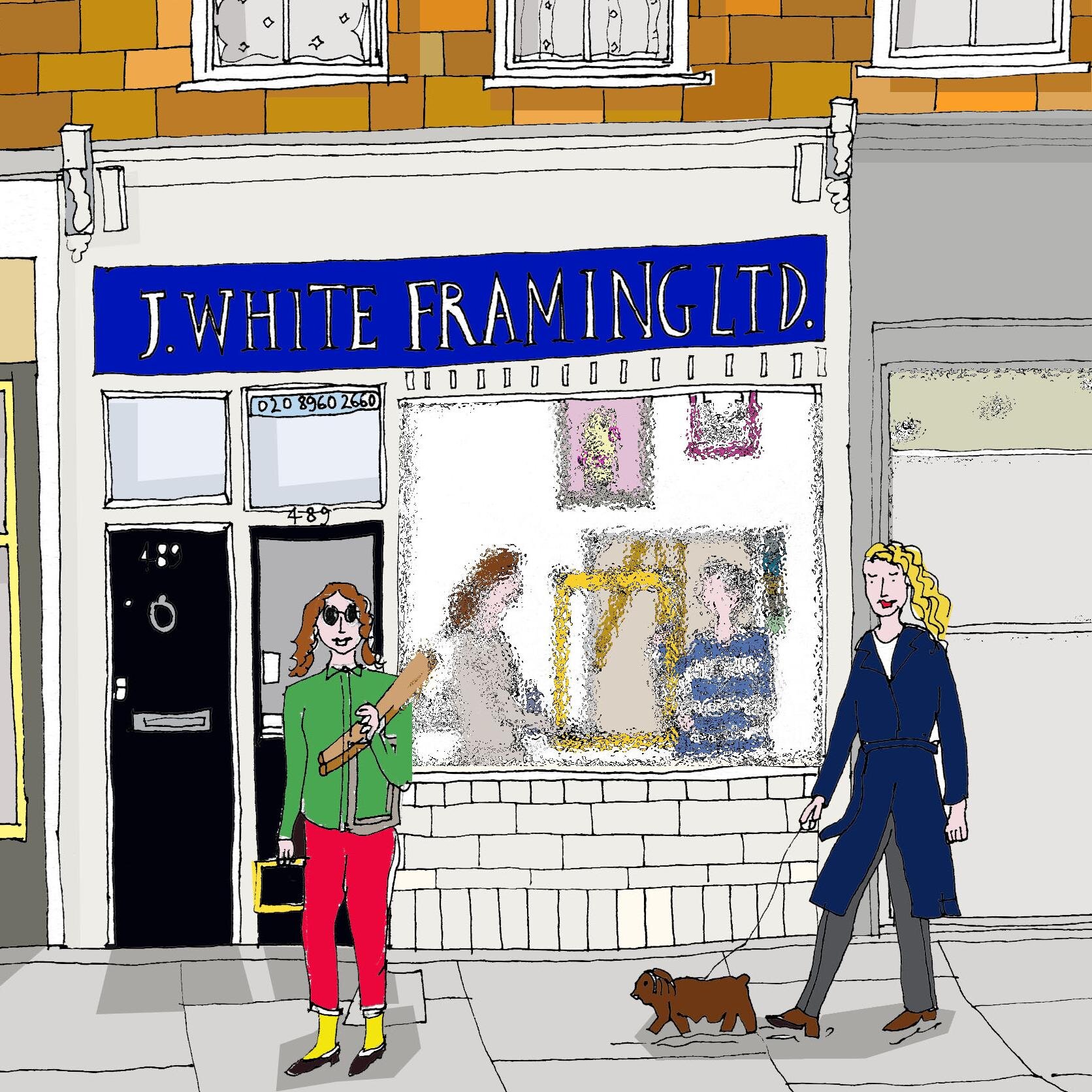 West london framing shop, years of experience, lots of ideas!
Framing Consultations by Appointment Only