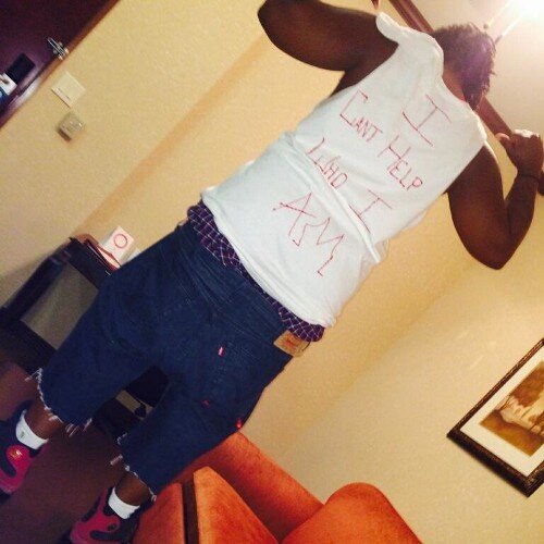 I am who I am if u ont like it fuk u n who u ridin wit!✌