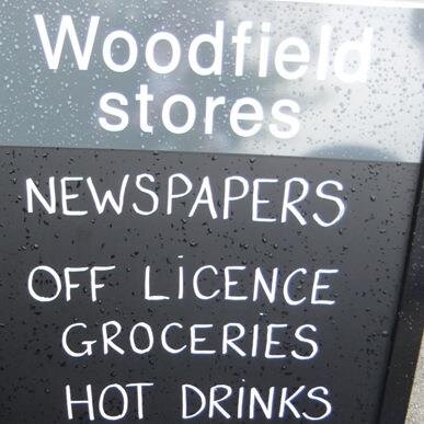 An independent convenience store with character, Woodfield Rd, Shrewsbury. Open 6.30am-8pm