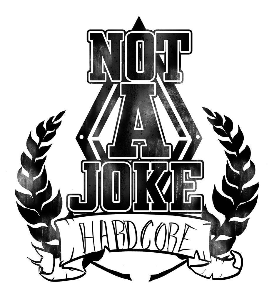 Hardcore band - Not a Joke - Conta Oficial. Integrantes: Diogo Camargo (Vocal/Baixo), Lucas Reis (Guitarra), Marcelo Shire (Guitarra), Bruno Campos (Bateria)