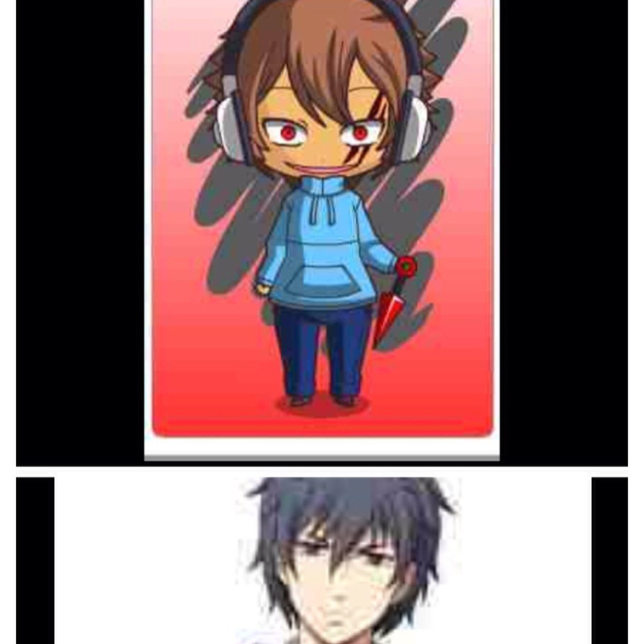 You wanna know my secret stab stab stab daughter:@kizami_62 gf: @jenn_tk sis:@passingdreams im a creepypasta