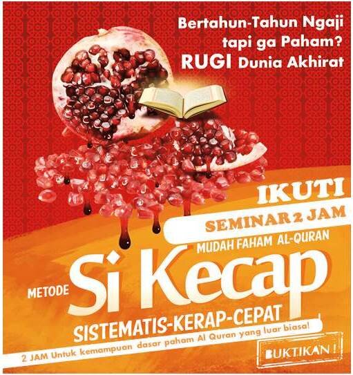 AlquranSikecap's profile picture. program pelatihan cara mudah dan cepat terjemah Alquran info pelatihan : hub. Stifin Institute 0812 8310 1051