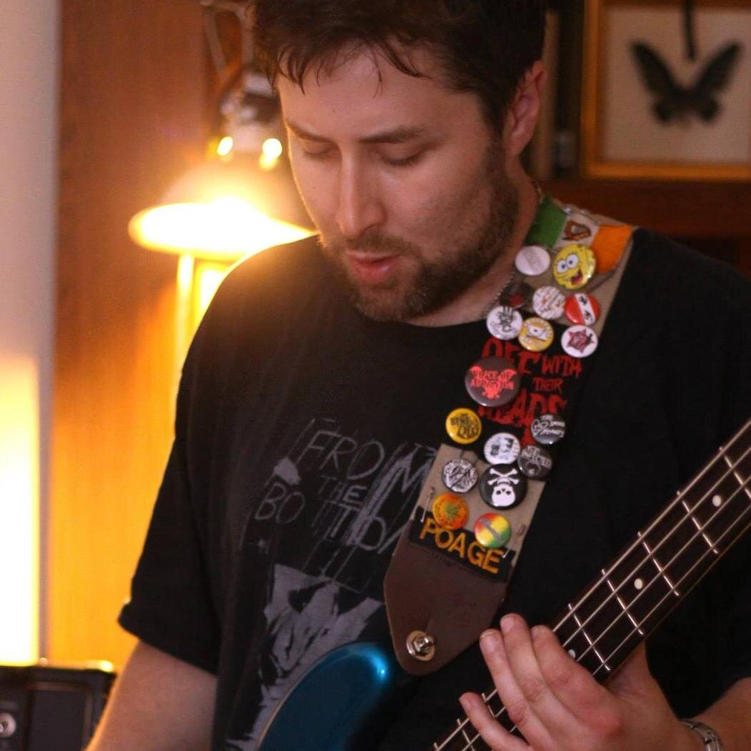 41. Bassist. Visual artist. Full-time Good Person.