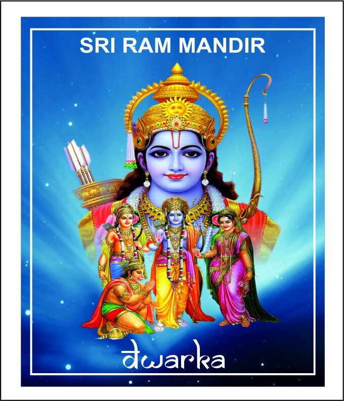 This is the Twitter site of SRI Ram Mandir, Dwarka