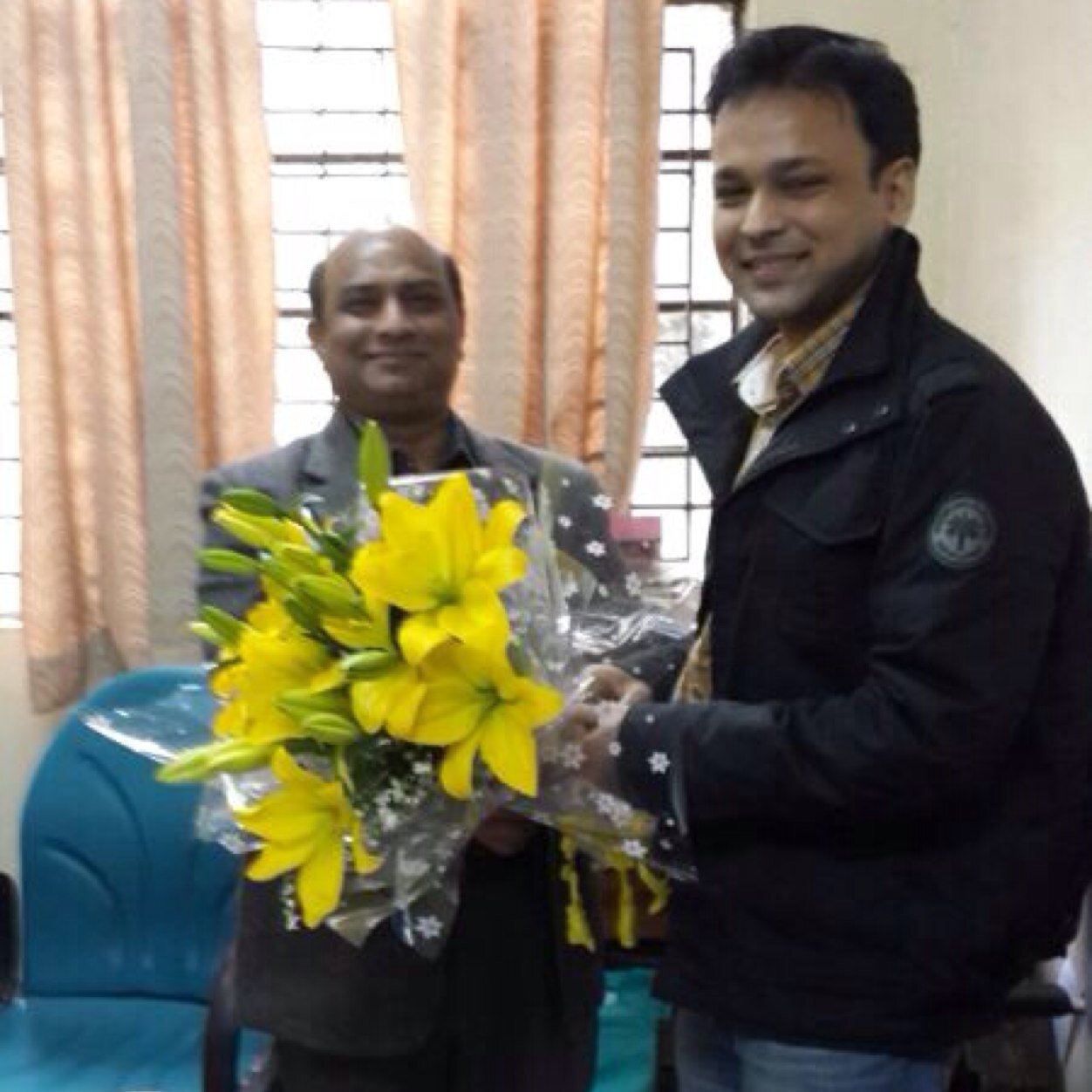 Asstt commandant in CRPF and doing M.phil from JNU.