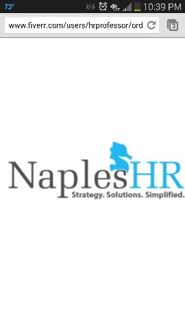 Human resources, HR outsourcing and Industrial-Organizational Psychology consulting