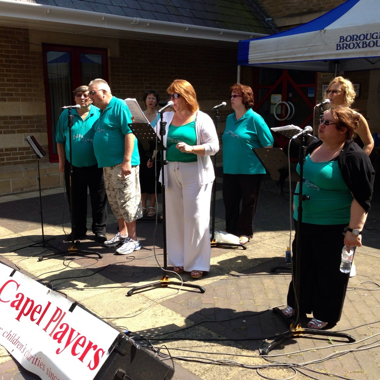 Amateur Singing Group raising money for local children's charities.