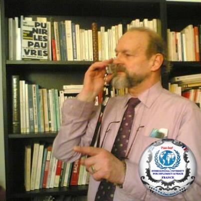 Ambassador Argentina-Europe accredited FASI-ISAF & UN (DESA) : Founder of International University for Diplomacy & Peace ( IUDP-France).