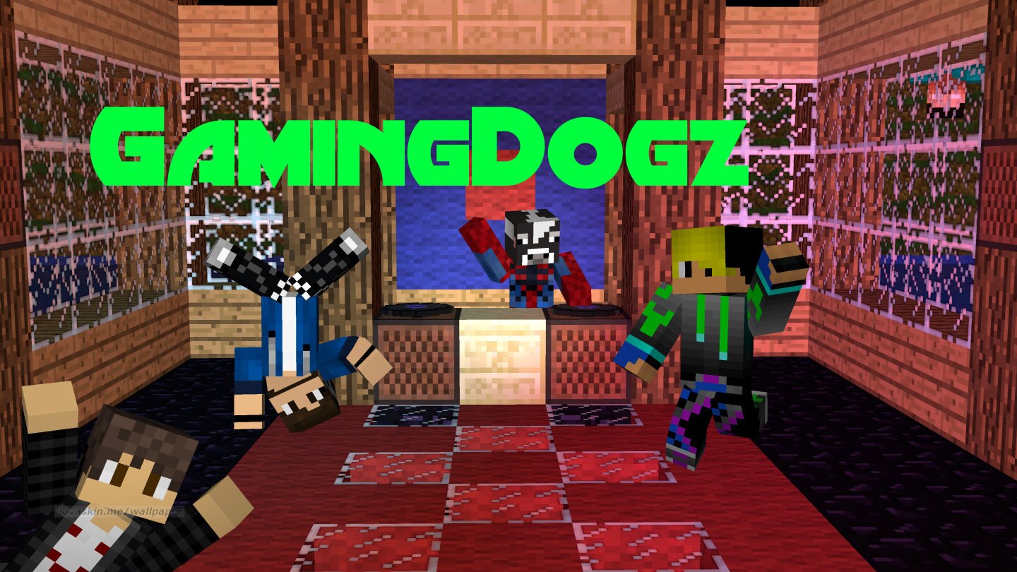 The GamingDogz is a minecraft youtube channel we also play other games AND were starting to make a Q&A so have some questions (i always follow back)