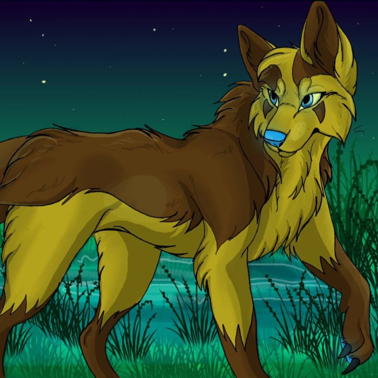 ChaoticGold's profile picture. I'm Chaos! I now live around the forest, but one day I'll find my way back home! I'm now a Mightyena, I'm not sure if it's a good thing or not | #DontWantAMate