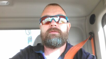 FedEx freight driver. married 22 years. 2 children. 7 grand children.  like to hunt, fish,ride and bowl