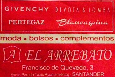 Tienda de moda y Complementos
Abrimos: 
Lun-Vier: 10.00-13.15 y 17.00-20.00
Sáb.: 10.00-13.30