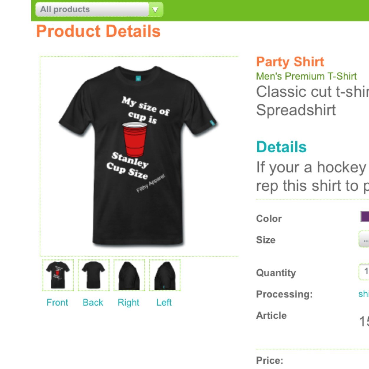 Hockey Wear party wear and more #PuckisLife