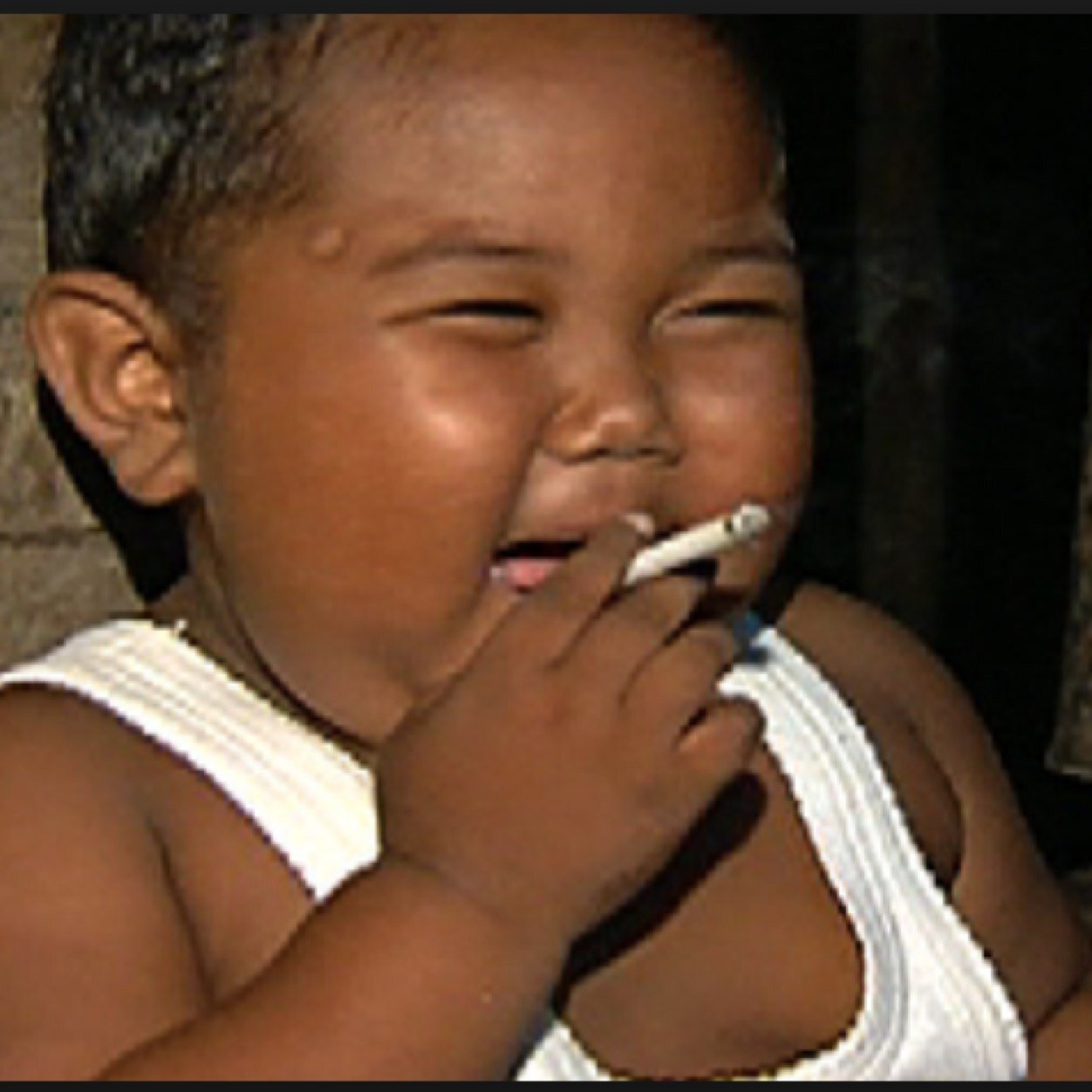 i wuv smoking. kindergarten. exchange stewdint.
