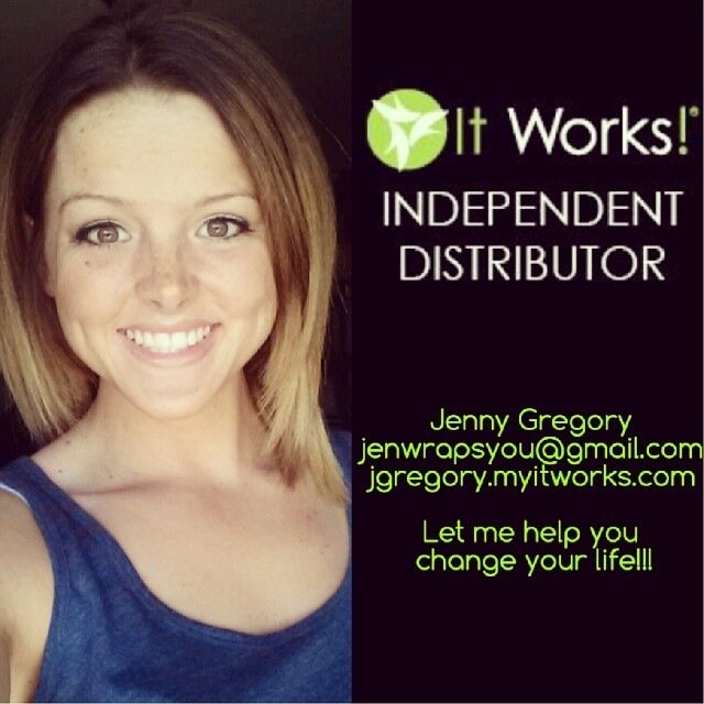 WrapwithJG's profile picture. It Works! Independent Distributor #wrapwithme or #joinmyteam .. we are looking for distributors in EVERY STATE!!!! Email me for info! jenwrapsyou@gmail.com