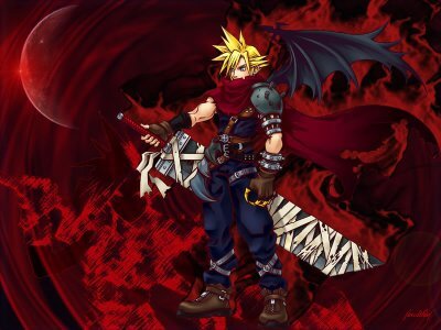 Chico oscuro y con alas y tiene aparencia de demonio #KHFF