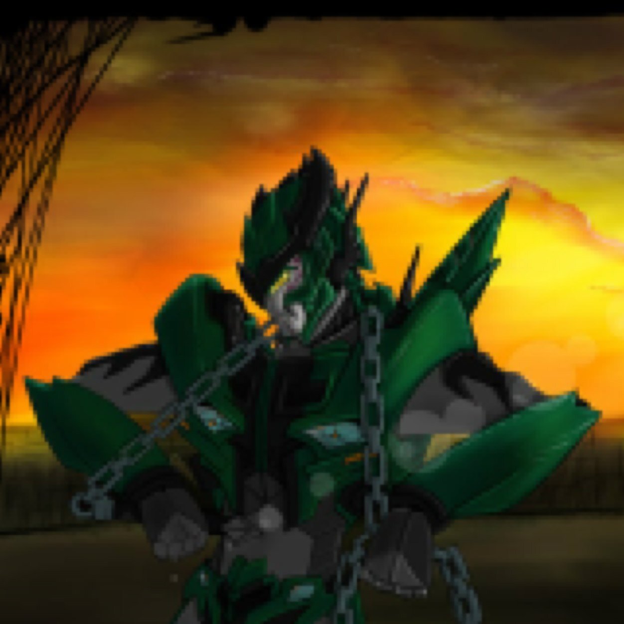 I am Razor Blade,A Rouge Bot...That is All...