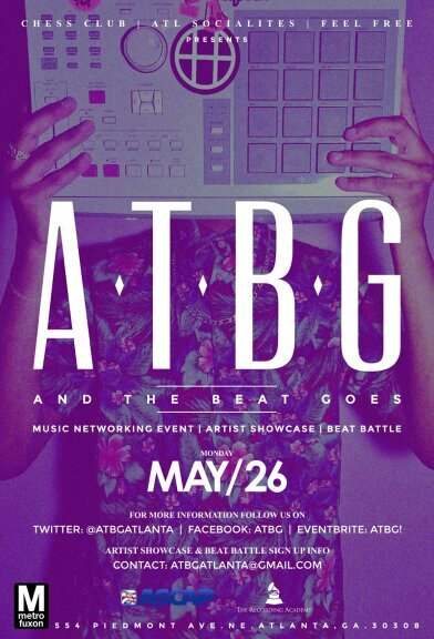 And The Beat Goes! is a competitive producer battle hosted in Atlanta. Founded by @TheChessClubEnt