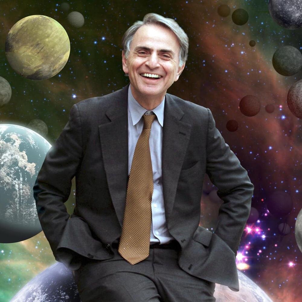 The words of the Prophet Carl Edward Sagan, Cosmos Be Within Him (CBWH) #science #skeptic