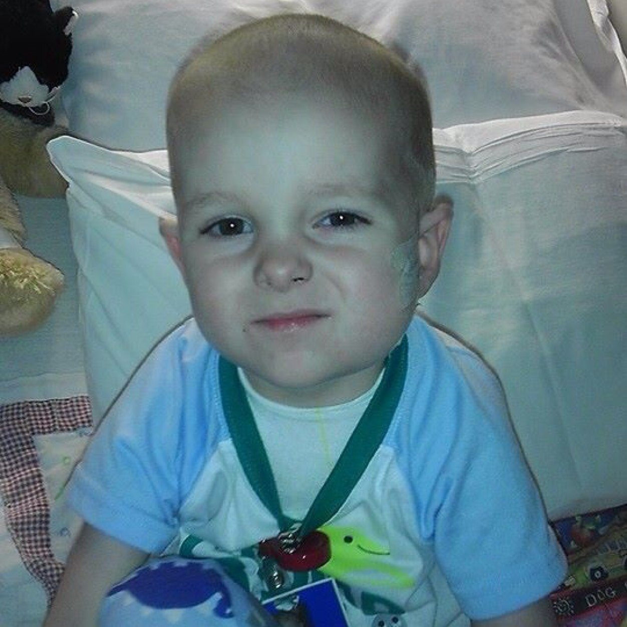 Ayden is 3 years old. He loves keys, cars and likes to color. He was just diagnosed w/ high risk stage 4 neuroblastoma on 4/30/14. Please share and pray.