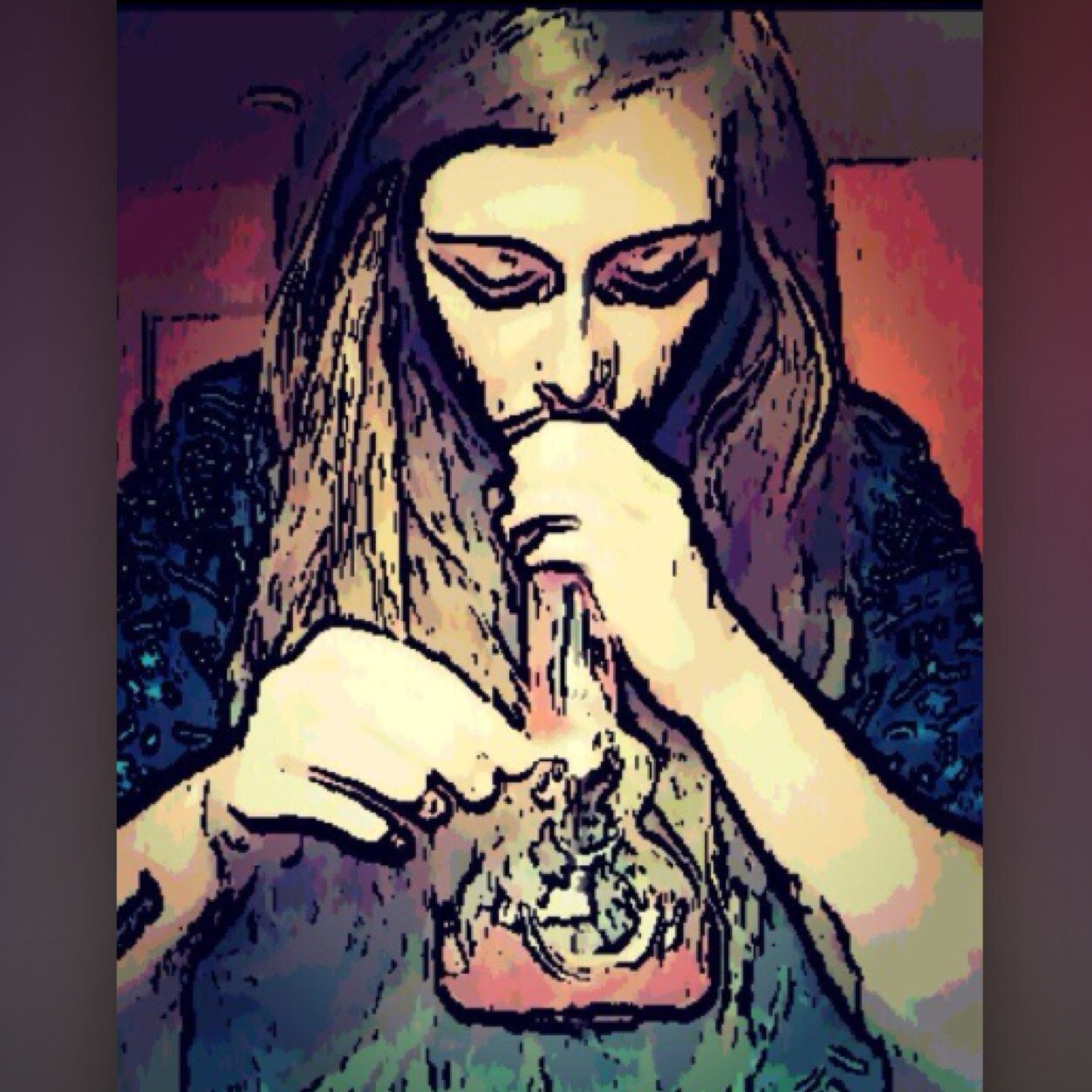 I like to get high because it's a better view⛅️ Blunts and good vibes✌️