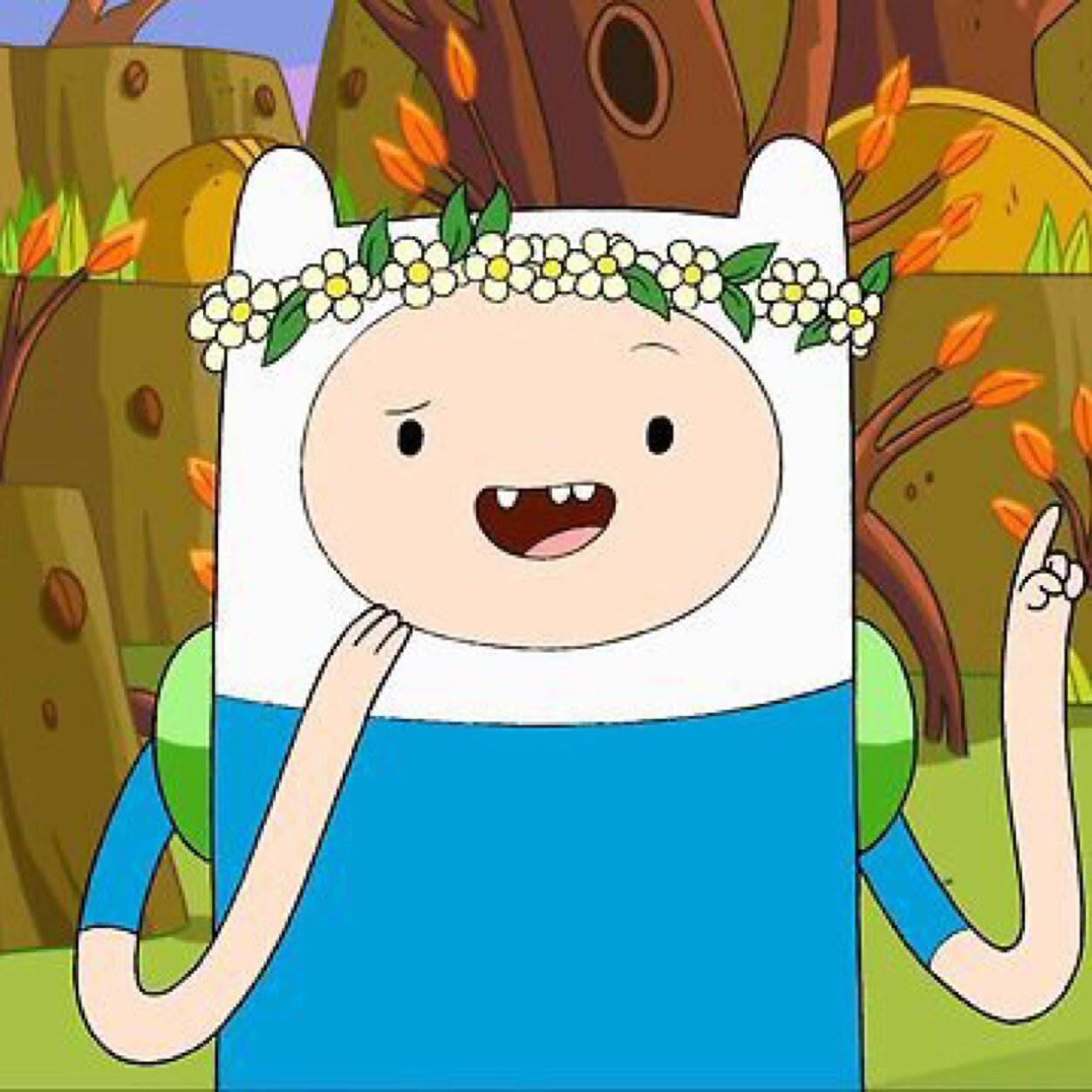 I'm Finn the human with my bro jake we fight evil while protecting the candy kingdom. I'm the hero around here! What time is it!! #ATRP #Single