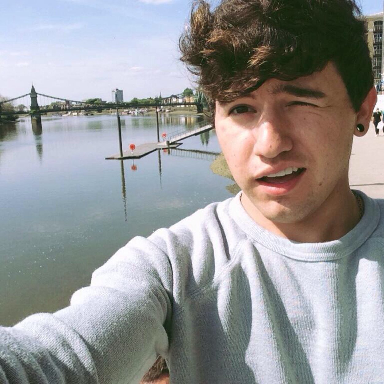 Im writing a jc caylen fanfiction on WattPad!! If you love him as much as i do go read it please. STAY CLOUDY
