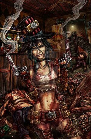 Love TWD...anything horror or gore....also invader zim!
