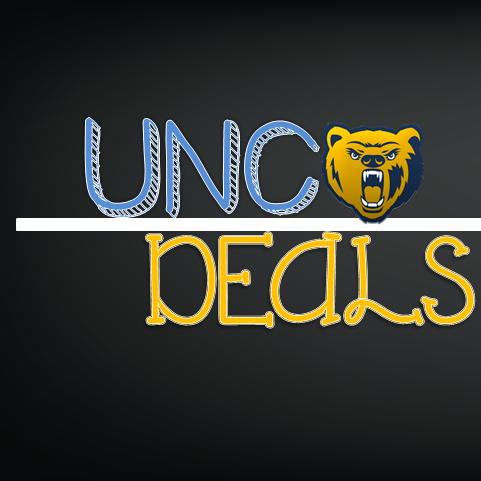 UNCO  student deals and discounts. Why? Because we're broke and need all the help we can get. Hit us up on facebook if you're looking for a specific deal!