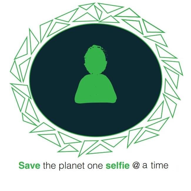 Saving the planet one selfie @ a time. Like our page to commit to a sustainable 'Green culture'. #GreenSelfie