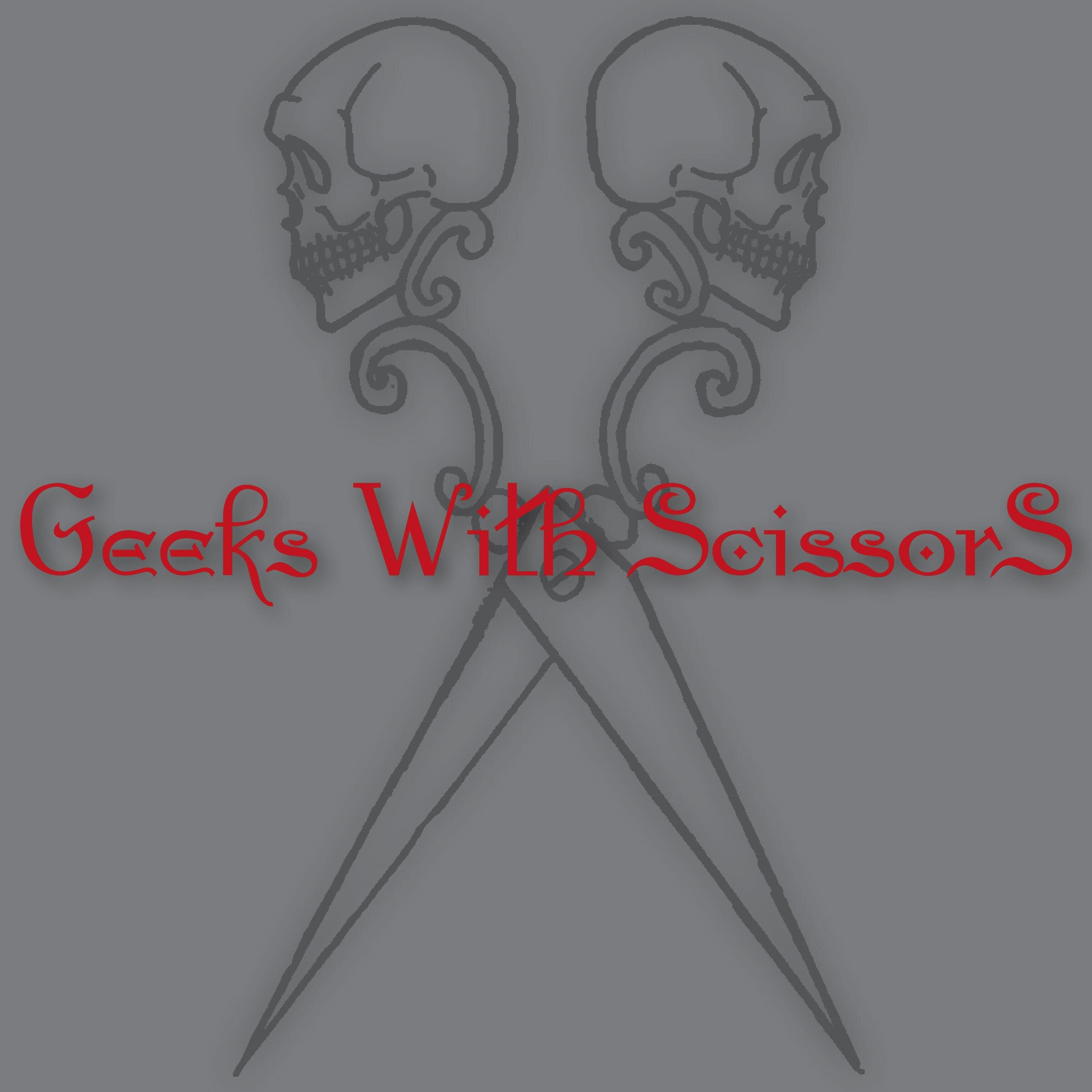 We are Gem, Bagel, and Clyde. Together we are Geeks with Scissors. (Clyde is the Scissors). And we make things. Lots and lots of things.