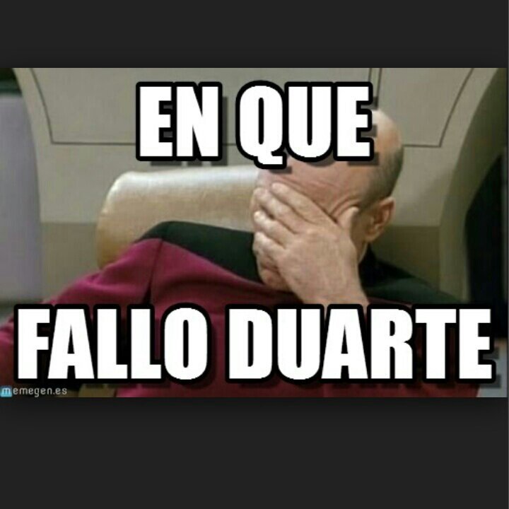 Si andas putiando y cagando las redes sociales que no te extrañe aparecer aqui.                            |Creador de ;En que falló Duarte|