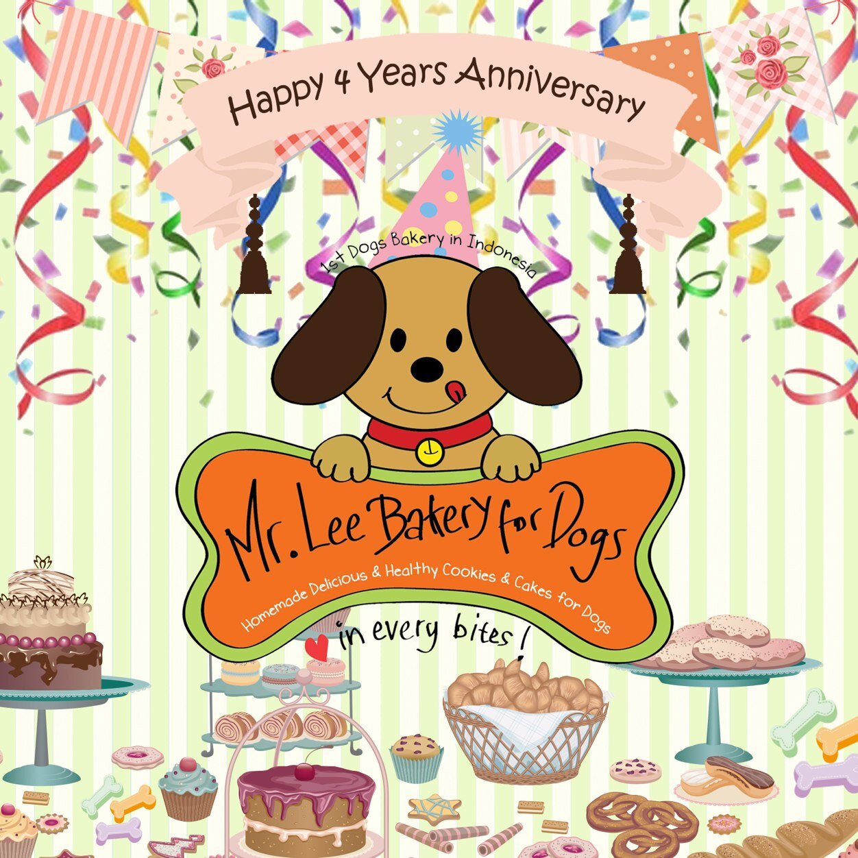 kami adalah DOGs Bakery pertama di Indonesia hadir untuk para DOG LOVERS :) - sms /WA 087877046968.Line: jessicayova