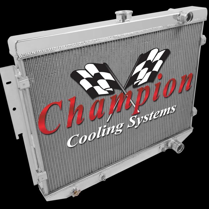 Champion Cooling is a Christian Company that manufactures high quality aluminum radiators for classic cars and trucks. Follow us & we'll follow you back!