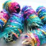 FiberBeads's profile picture. I'm a fiber artist and I make CRAZY fiber beads